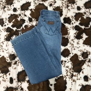dark wash wrangler jeans